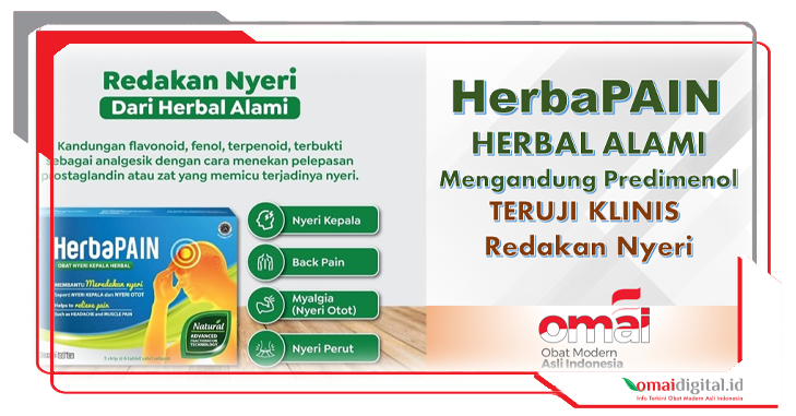 Nyeri Setelah Vaksinasi. OMAI HerbaPAIN, Redakan Nyeri dari Bahan Alami